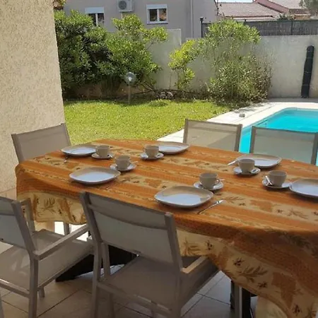 8 Personnes Avec Piscine Privative Secteur Golf- Proche - Climatisation Вилла