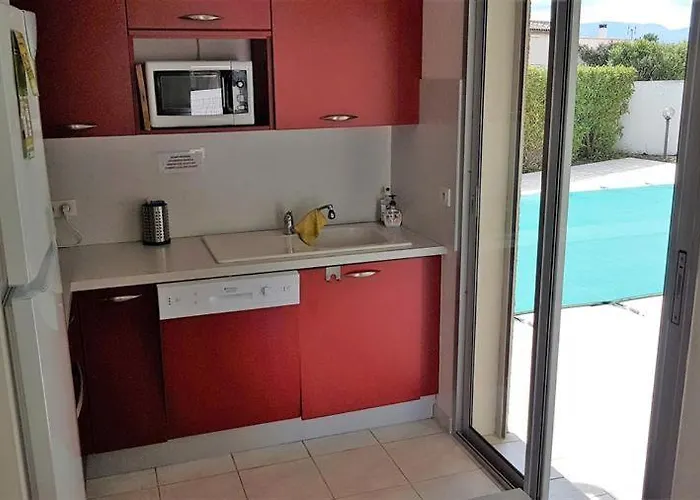 8 Personnes Avec Piscine Privative Secteur Golf- Proche - Climatisation 圣西普里安